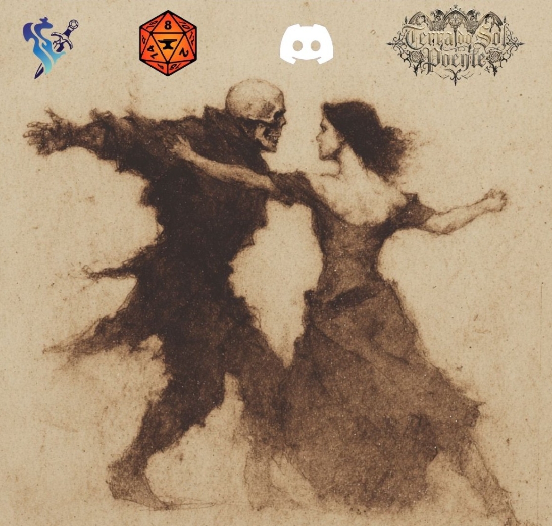 Banner da mesa de RPG: A Dança Macabra