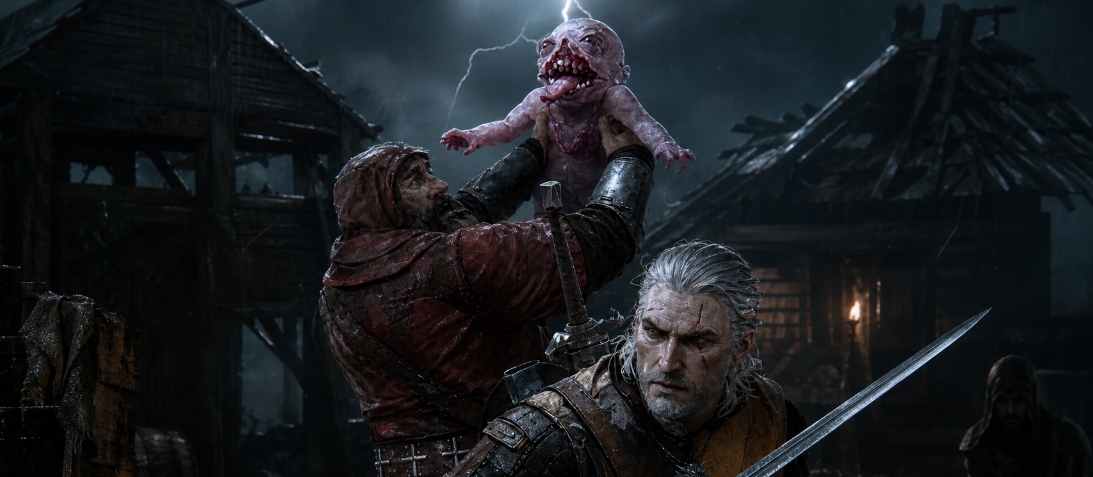 Banner da mesa de RPG: SUDÁRIO DE ESCALPOS - THE WITCHER T RPG