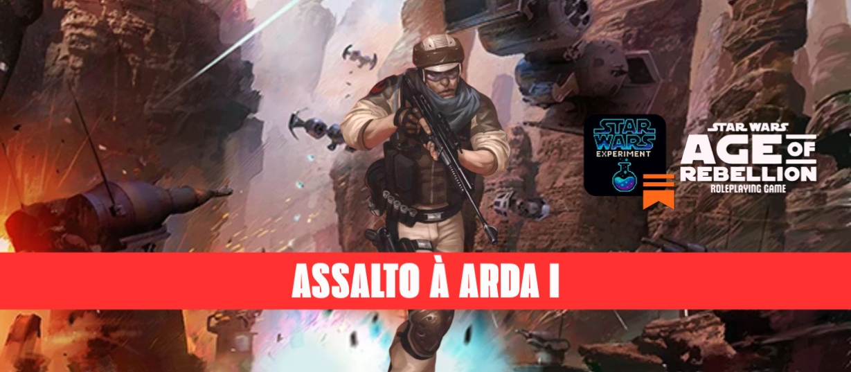 Banner da mesa de RPG: Assalto à Arda I
