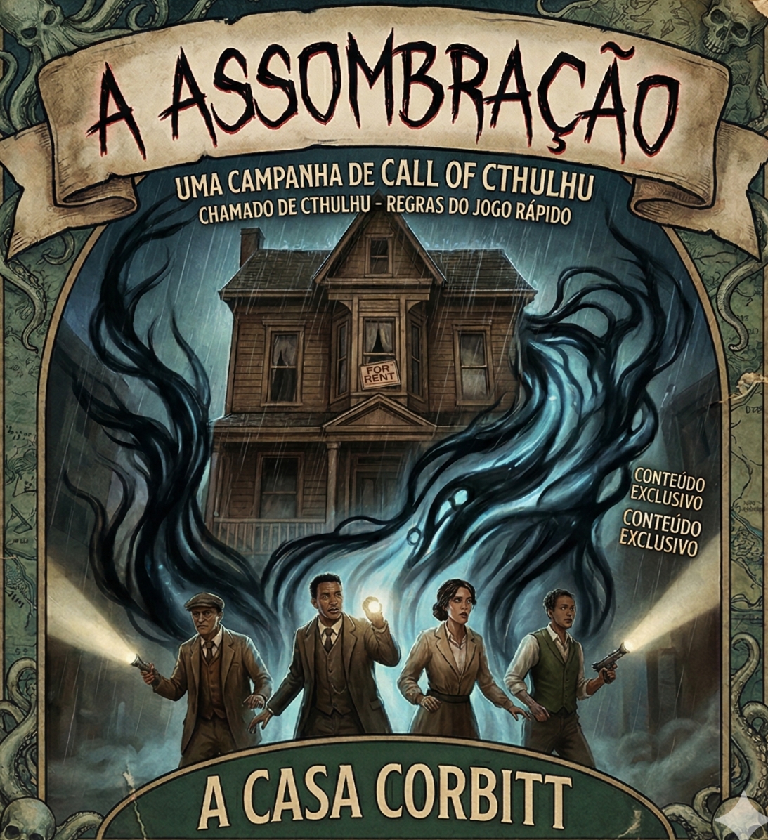 Banner da mesa de RPG: TWO-SHOT - A Assombração