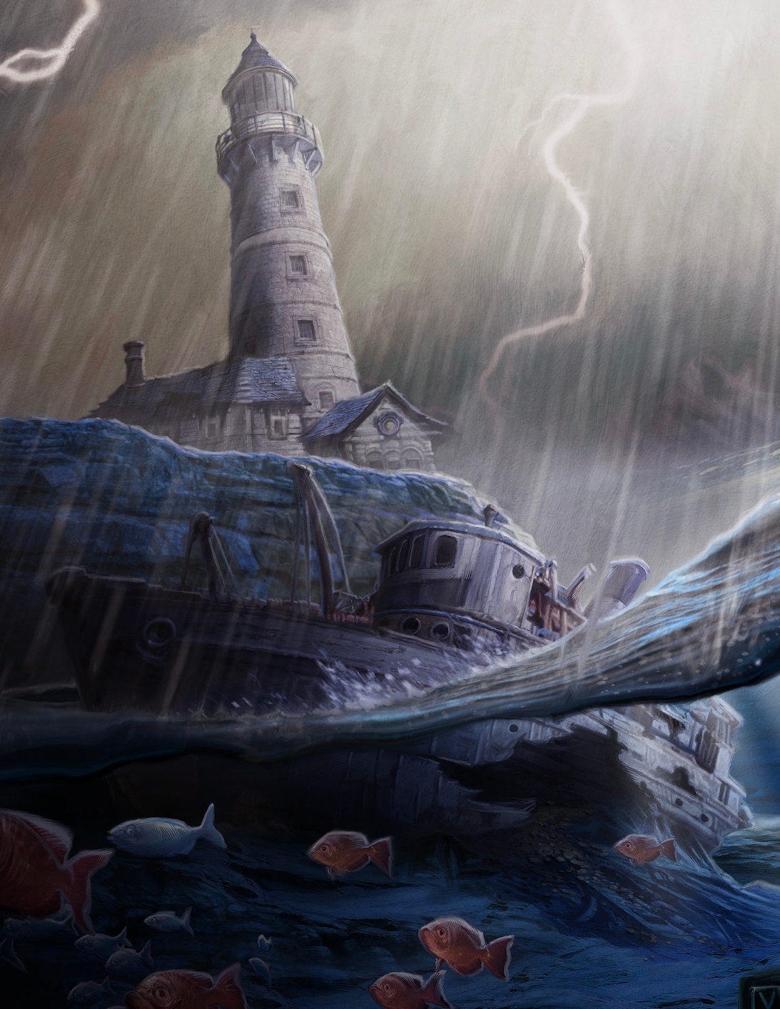 Banner da mesa de RPG: TWO-SHOT - Um Farol na Escuridão