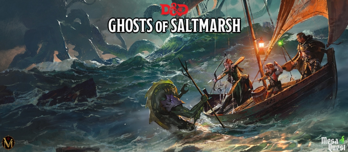 Fantasmas de Saltmarsh - Uma Campanha Marítima | D&D (2024)