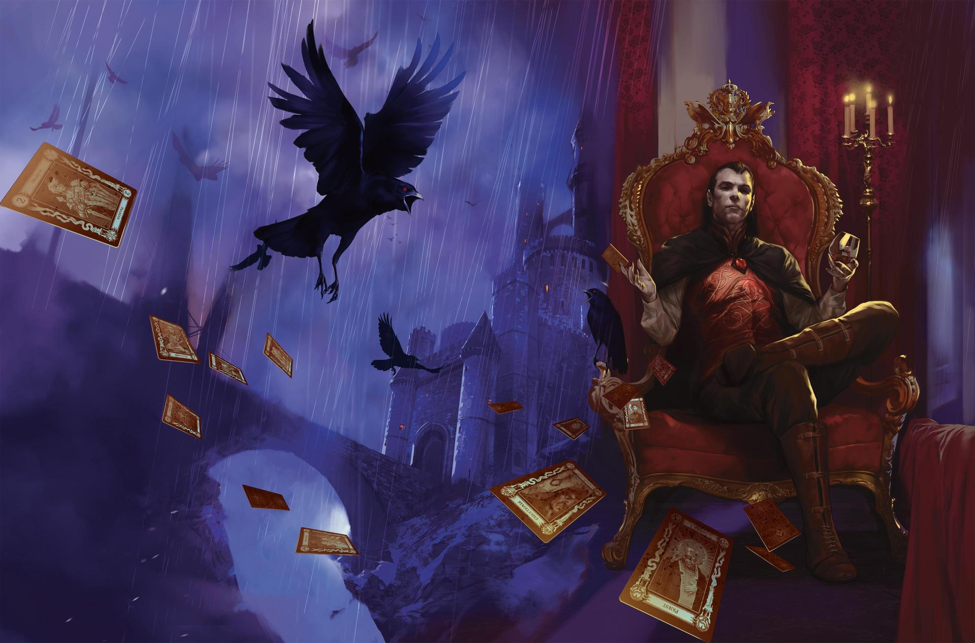 Banner da mesa de RPG: Curse of Strahd
