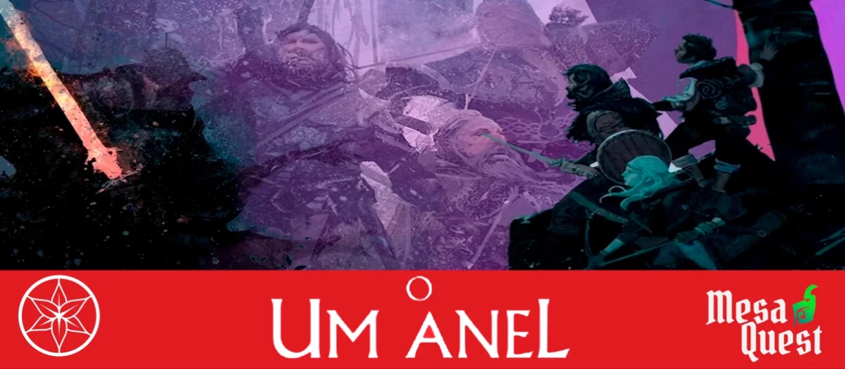 Banner da mesa de RPG: A Coroa de Angmar