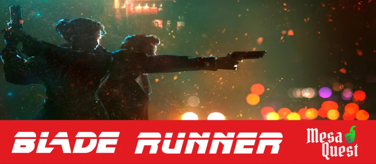 Banner da mesa de RPG: Blade Runner - Espelhos