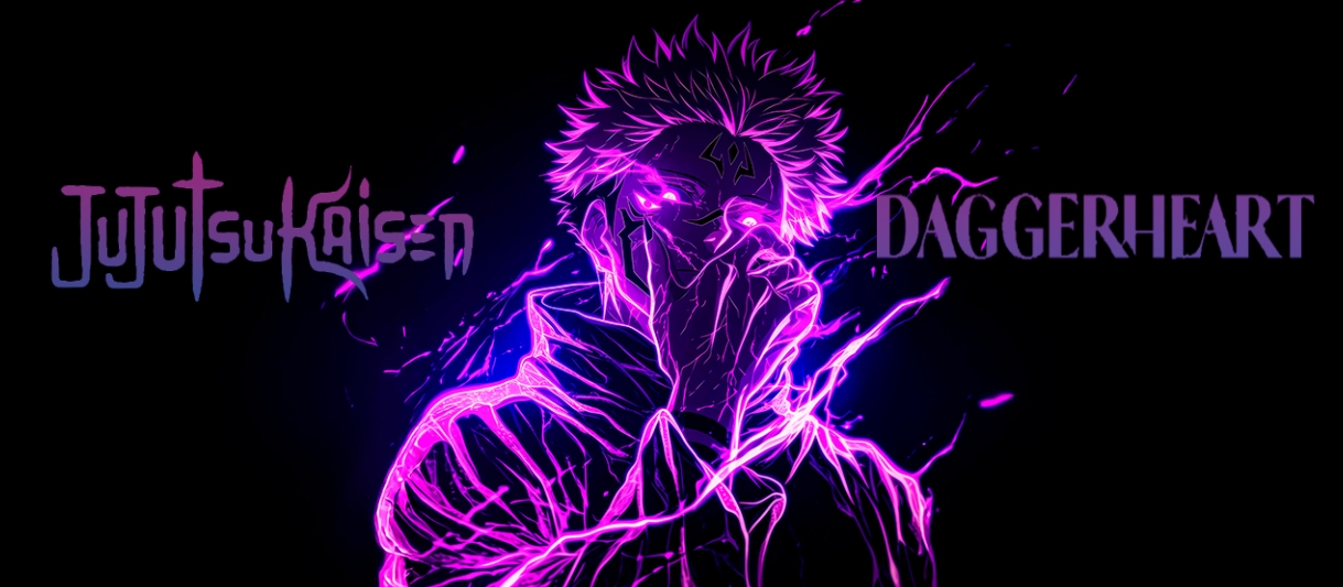 Banner da mesa de RPG: Jujutsu Kaisen - Rastro de Sangue