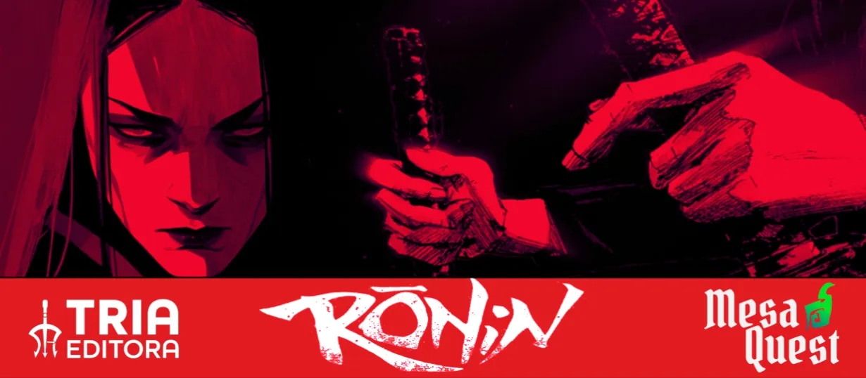 Banner da mesa de RPG: RONIN - Questão de Honra