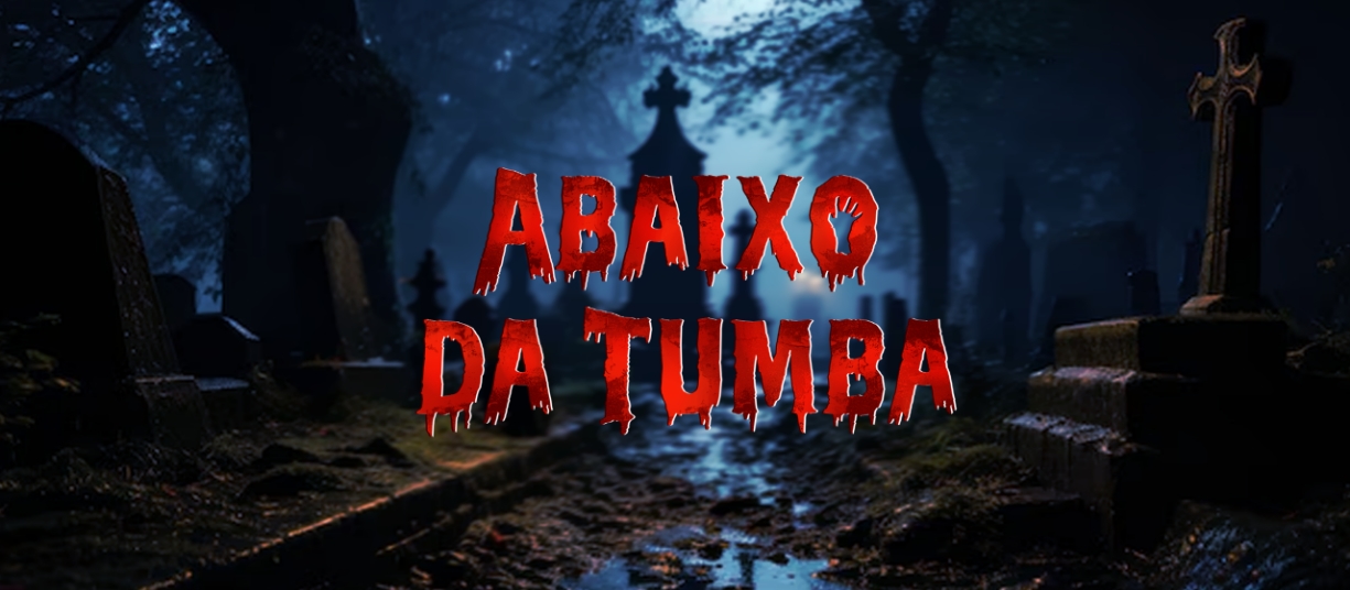 Banner da mesa de RPG: Abaixo da Tumba