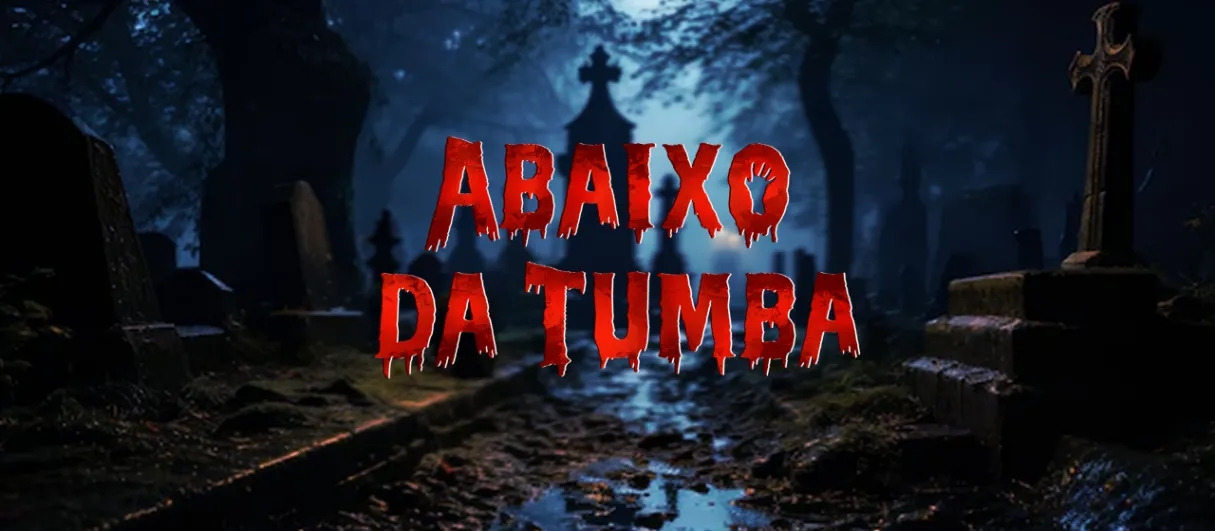 Banner da mesa de RPG: Abaixo da Tumba