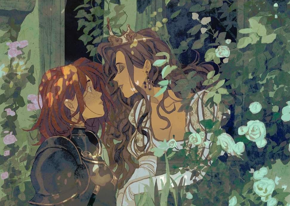 Banner da mesa de RPG: Flores Noturnas