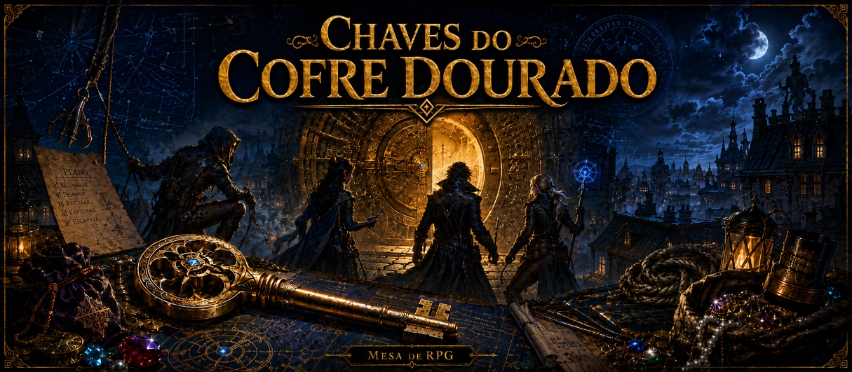 Chaves do Cofre Dourado