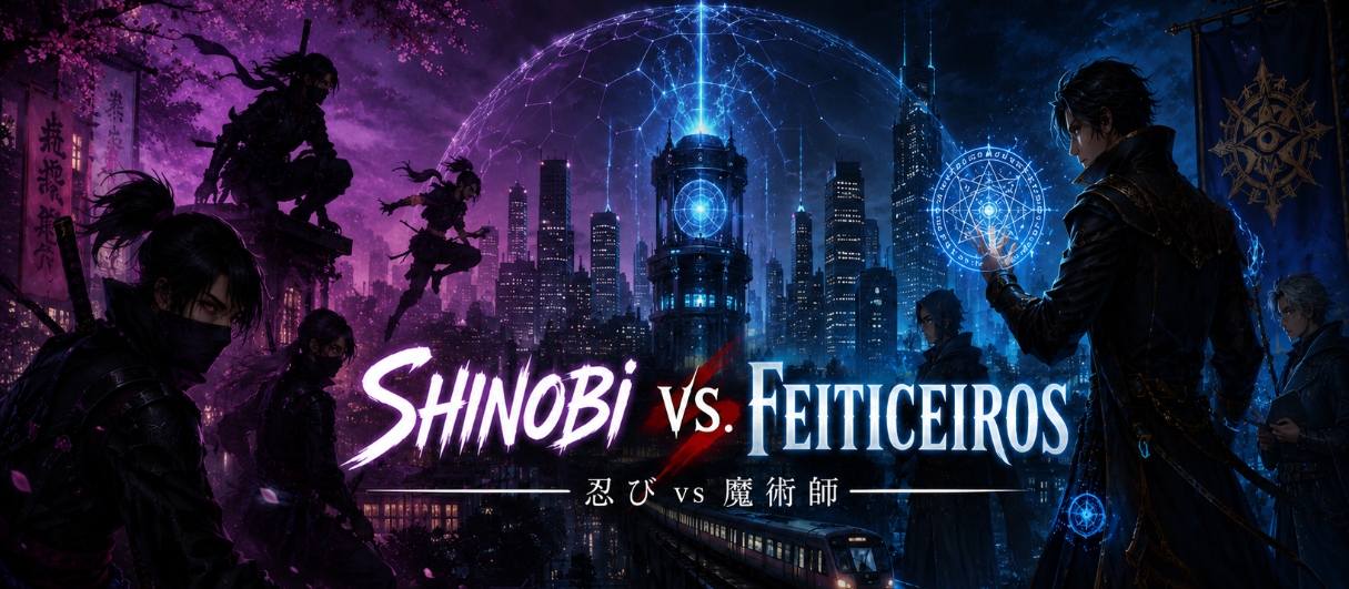 Shinobi vs. Feiticeiros (4 sessões)