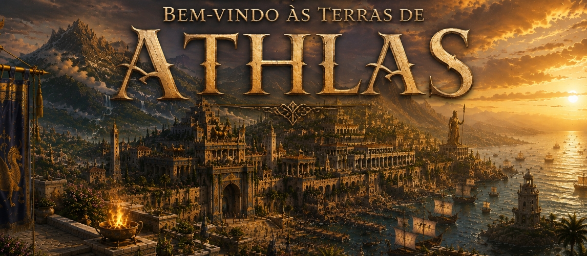 Bem-vindo às Terras de Athlas