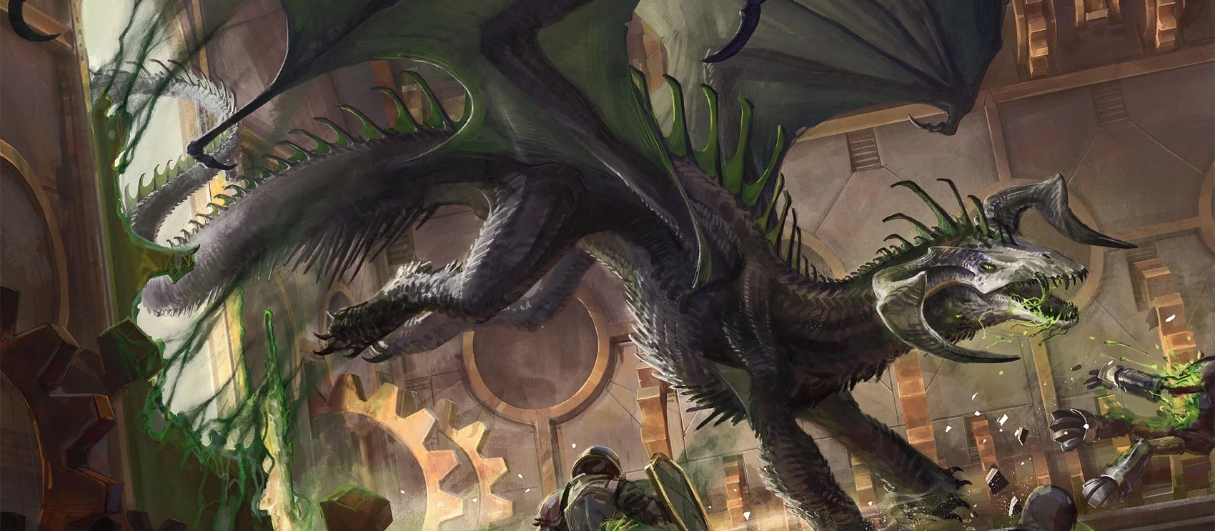 Banner da mesa de RPG: Cavernas de Dragões: Antes da tempestade (Lvl. 10)