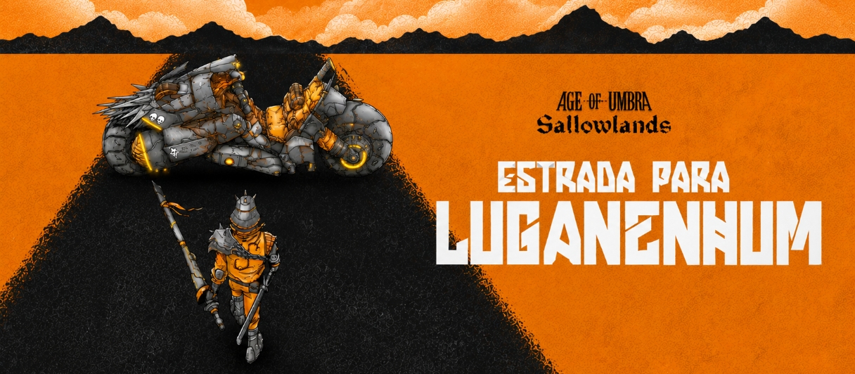Banner da mesa de RPG: Estrada para Luganenhum