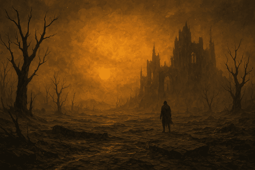 Banner da mesa de RPG: Depois do Frenesi - Uma história de Elden Ring