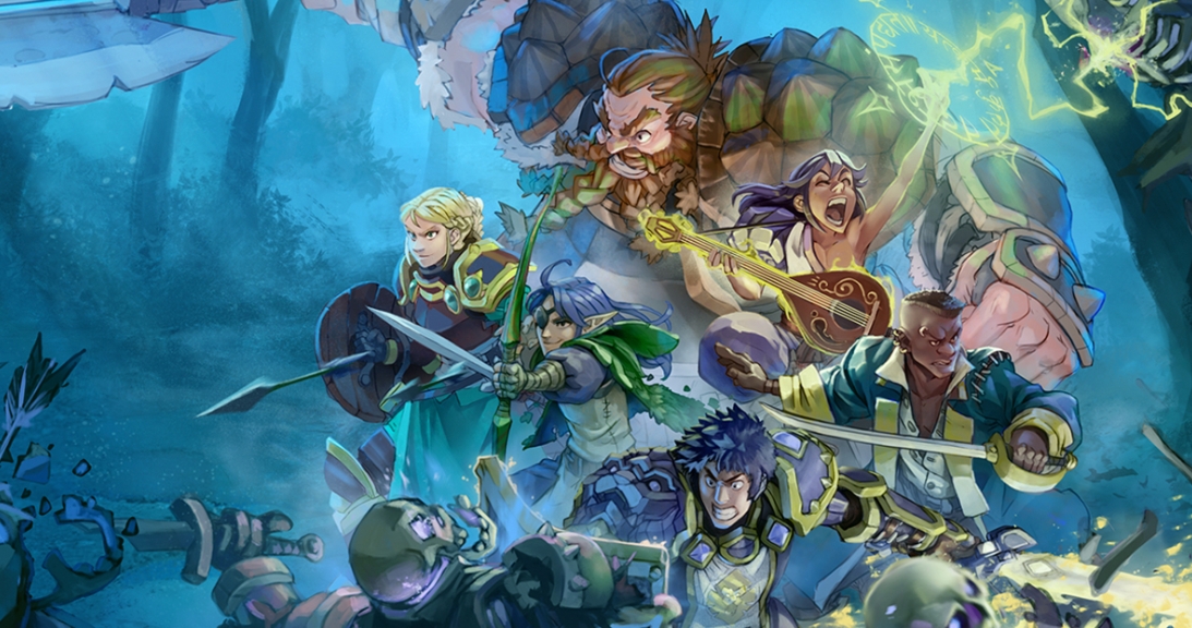 Banner da mesa de RPG: O Oculto na Forja
