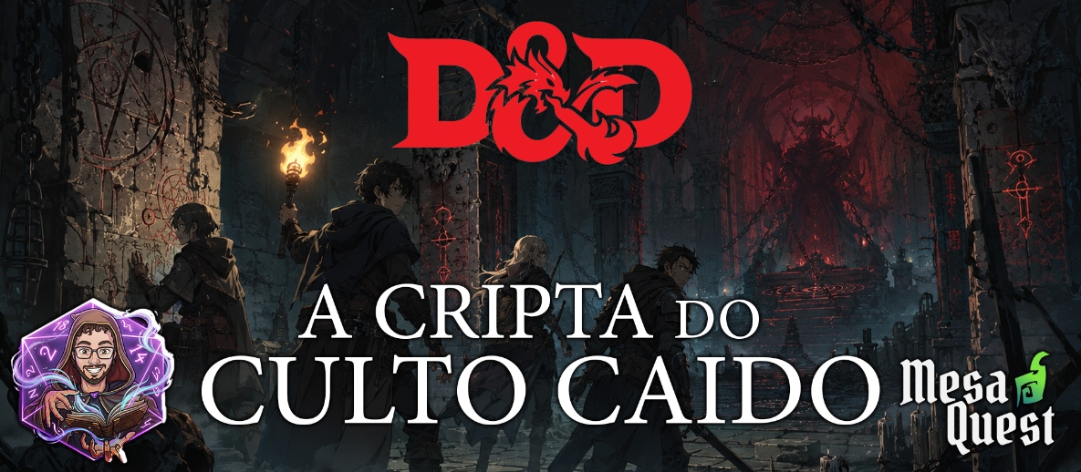 Crypt of the Fallen Cult | One-shot de D&D 2024 | Dungeon Crawl Sombrio Nível 3