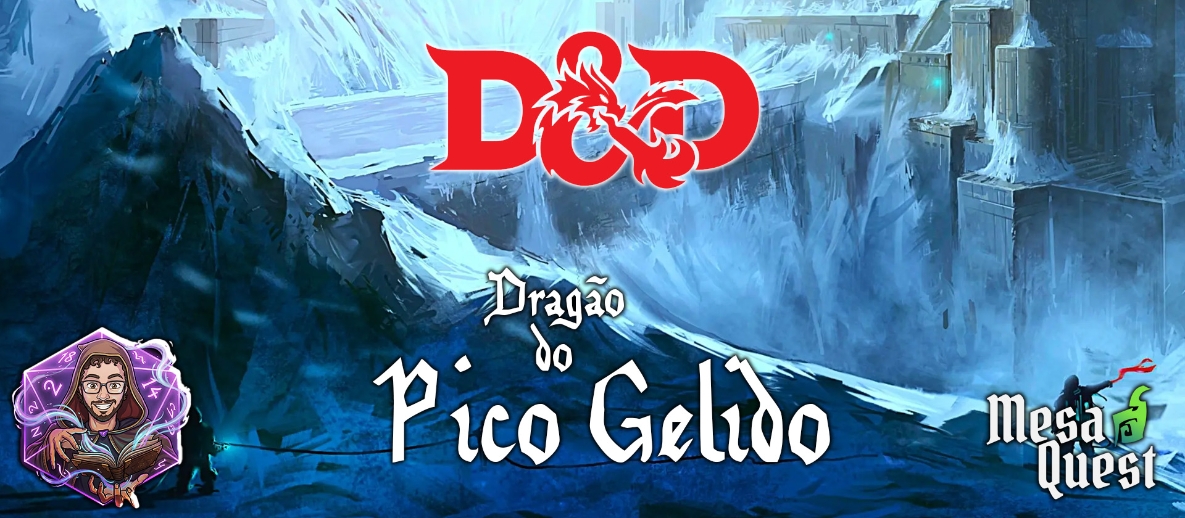 Banner da mesa de RPG: Dragon of Icespire Peak
