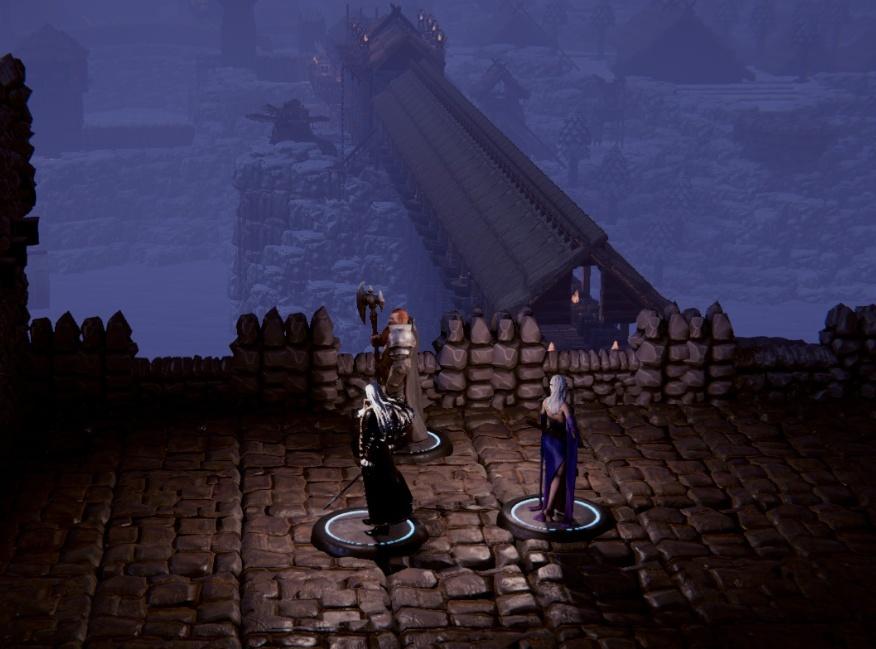 Banner da mesa de RPG: A Sentença da Lâmina de Rotghar