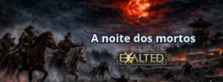 Banner da mesa de RPG: A noite dos mortos