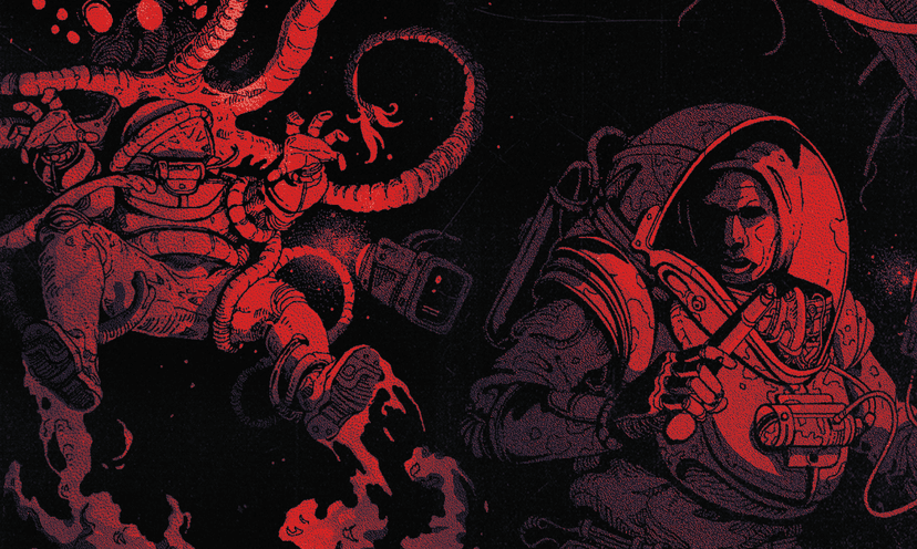 Banner da mesa de RPG: Mothership: Outra Caça a Insetos