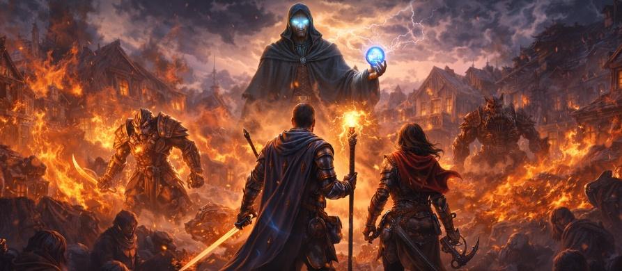 Banner da mesa de RPG: A Guerra do Doutor - 21/03