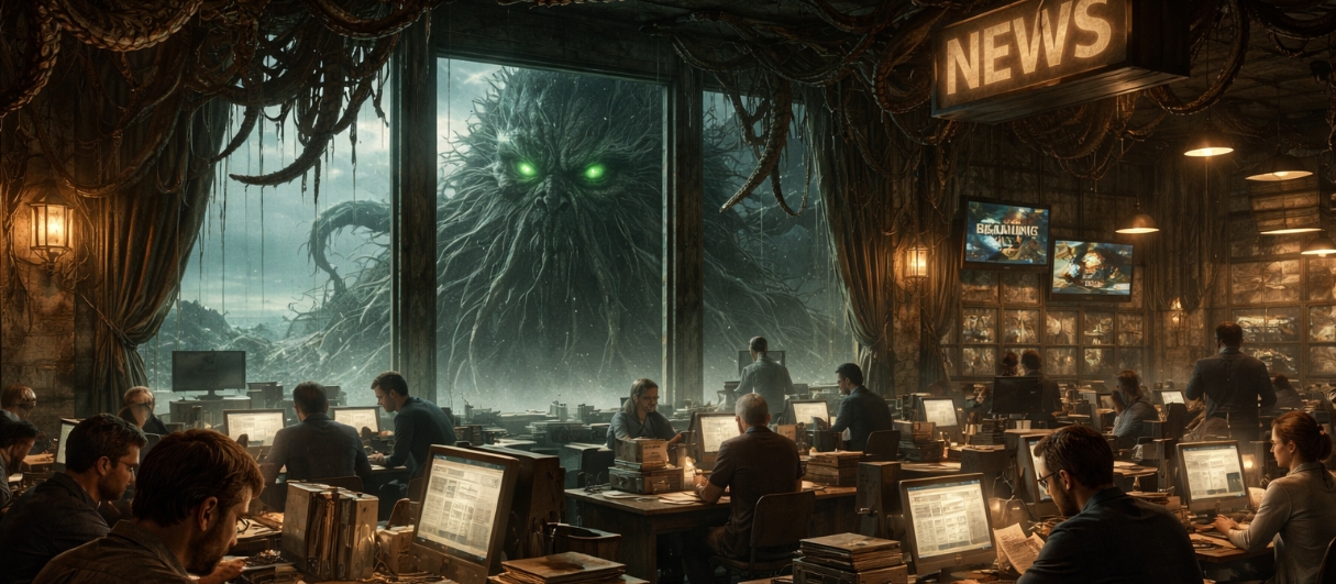 Banner da mesa de RPG: Vozes Sob o Concreto GRATUITA