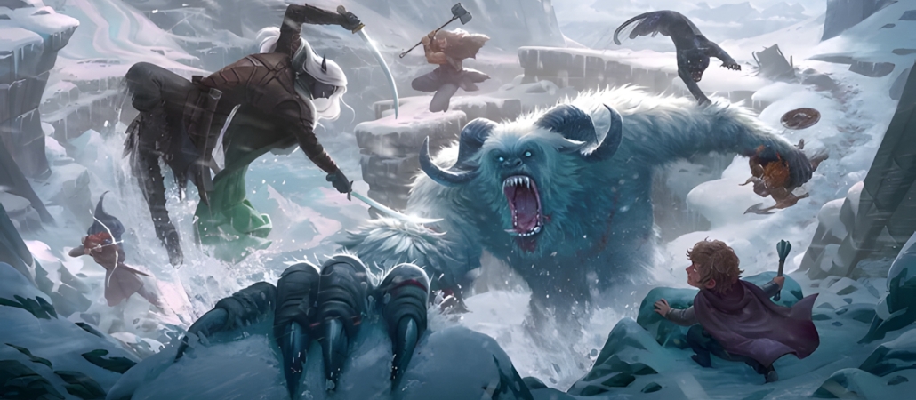 Banner da mesa de RPG: Icewind Dale: Rime of the Frostmaiden | Sábados | 20h