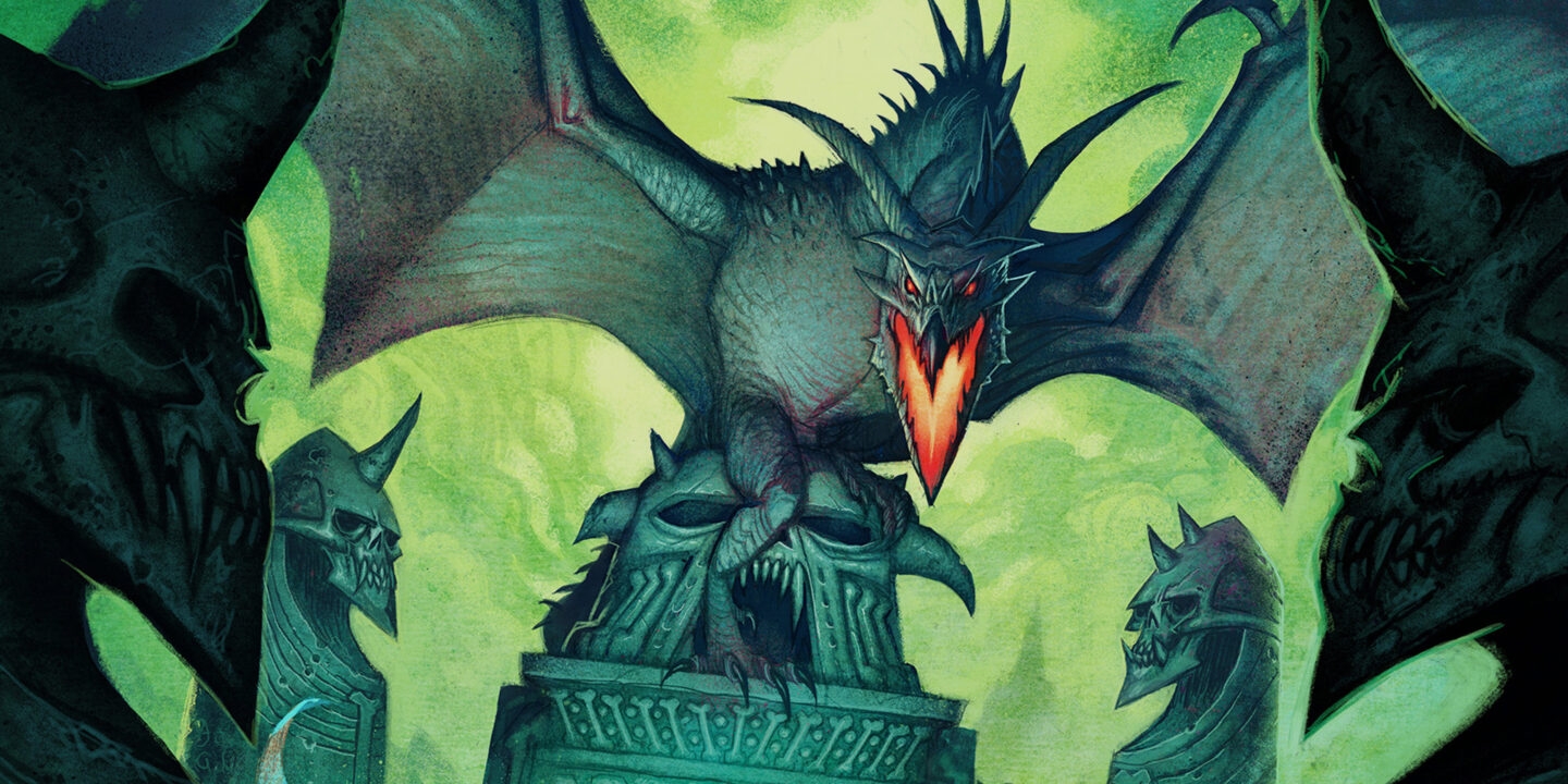 Banner da mesa de RPG: Dragonbane | Riddermound | Aventura Oficial