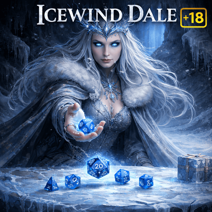 Banner da mesa de RPG: Icewind Dale +18