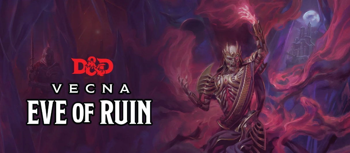 Banner da mesa de RPG: Vecna: Eve of Ruin 👁️✋