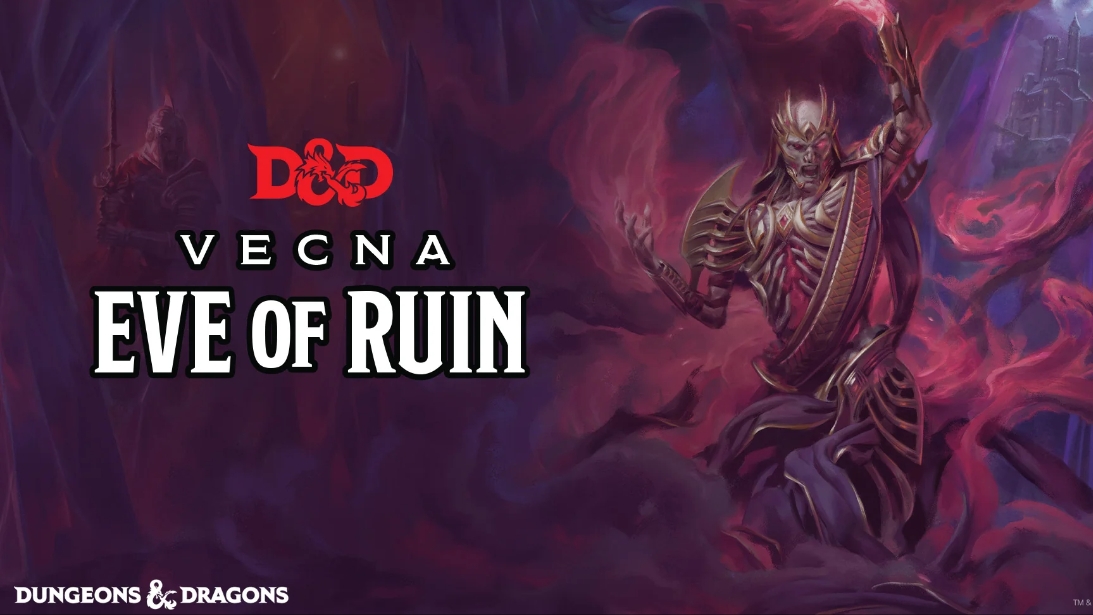 Banner da mesa de RPG: Vecna: Eve of Ruin 👁️✋
