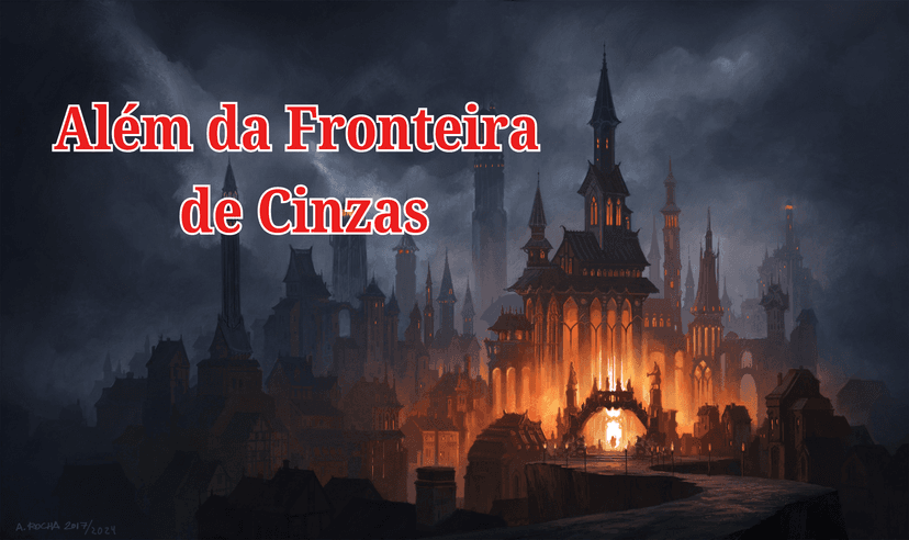 Banner da mesa de RPG: AUTORAL - Além da Fronteira de Cinzas