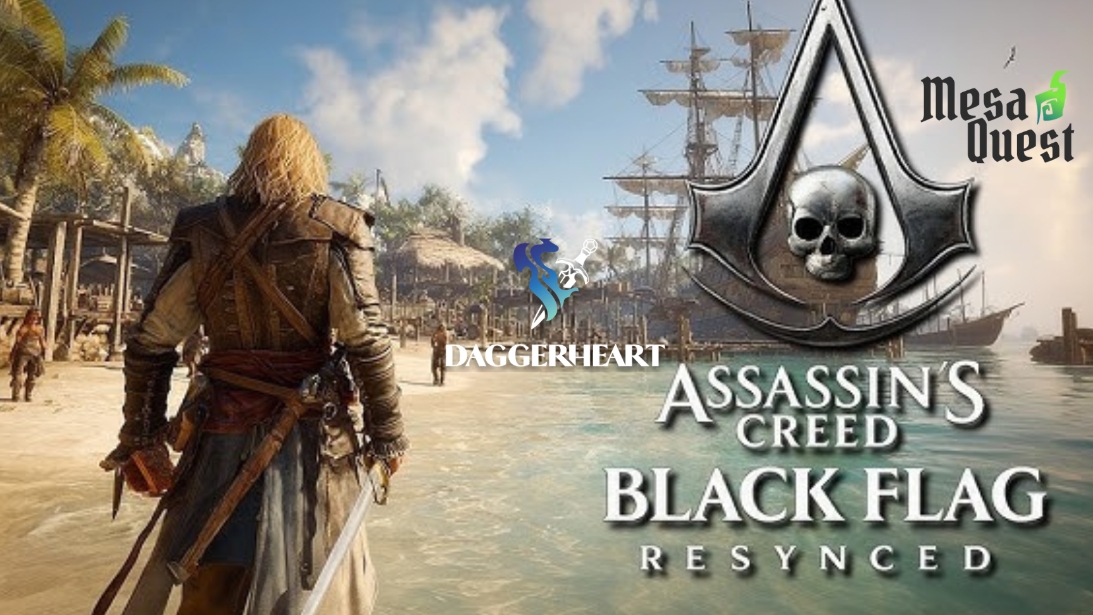 Banner da mesa de RPG: Assassins Creed Black Flag - Uma aventura Daggerheart