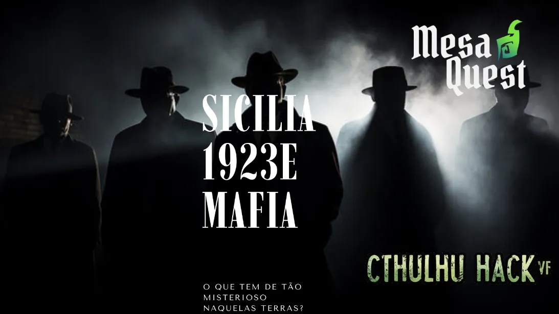 Banner da mesa de RPG: MAFIA - SICILIA 1923