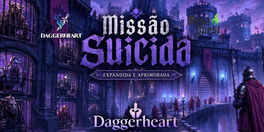 Banner da mesa de RPG: Missão Na Fortaleza de Kaida