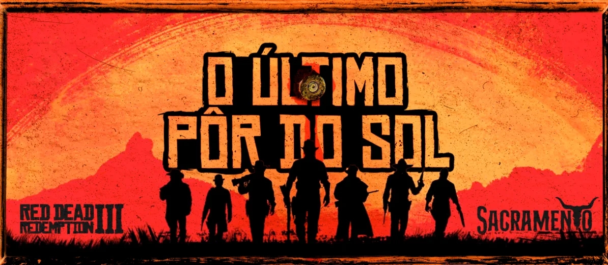 Banner da mesa de RPG: Red Dead Redemption 3 - O Último Pôr do Sol