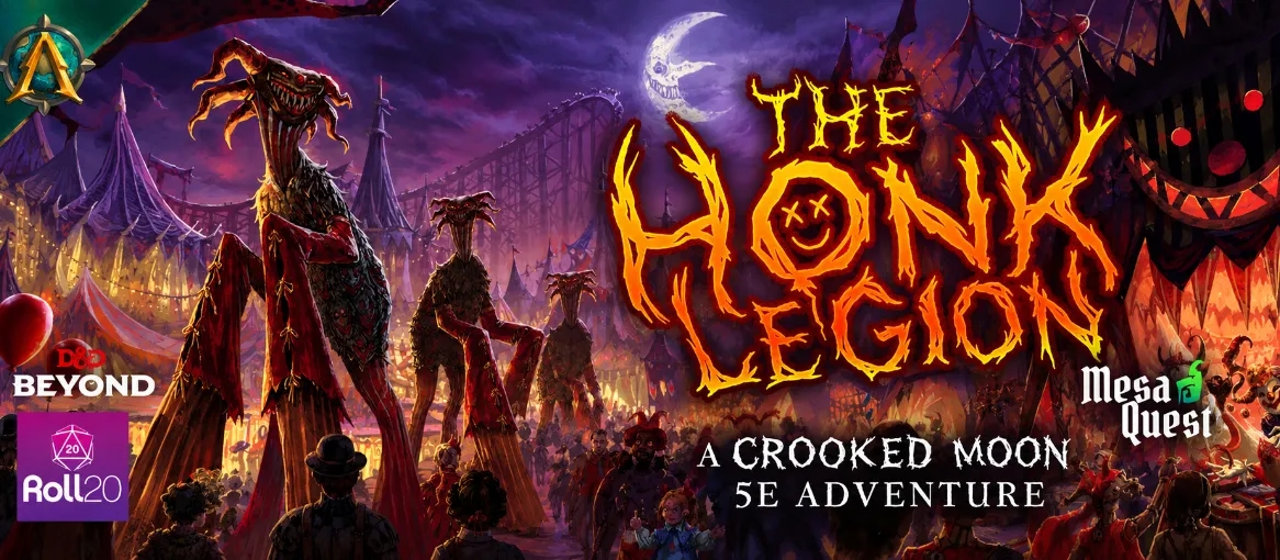 A Legião da Buzina ( Uma Aventura Crooked Moon 5 Ed )