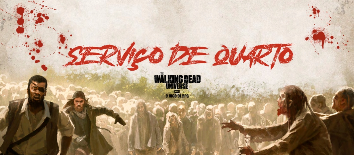 Banner da mesa de RPG: Serviço de Quarto (COMPLEMENTO DE MESA)