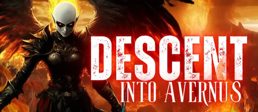 Banner da mesa de RPG: Descida ao Avernus - D&D 2024