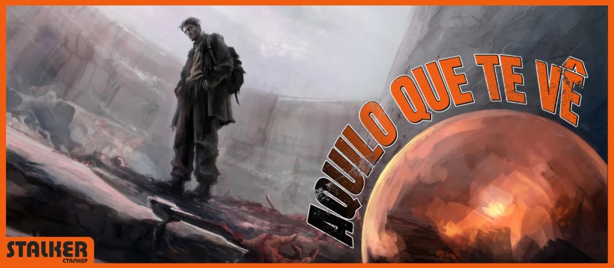 Banner da mesa de RPG: Aquilo que te vê | Stalker 2e | GANHE A BADGE