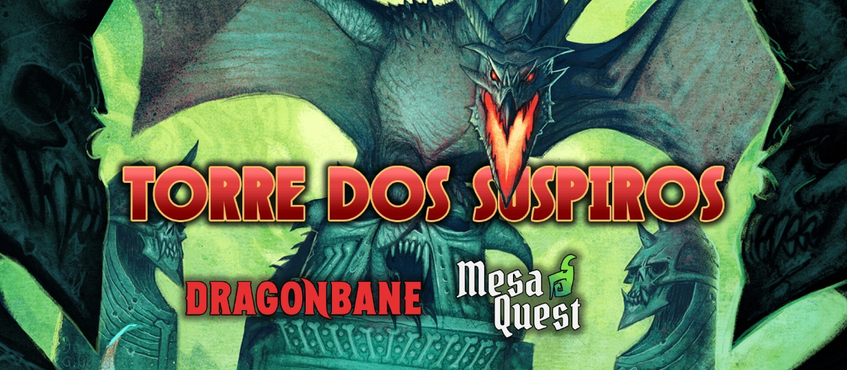 Banner da mesa de RPG: Torre dos Suspiros