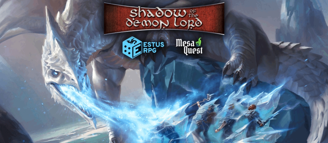 Banner da mesa de RPG: Demon Lord: Matem Todos!