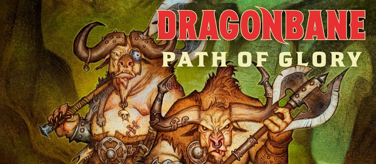 Banner da mesa de RPG: Dragonbane™: Paths of Glory