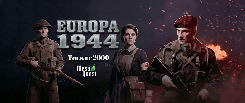 Banner da mesa de RPG: Europa: 1944