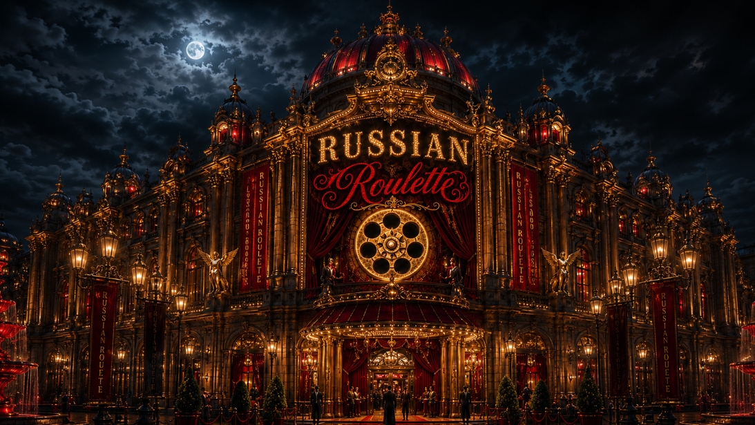 Banner da mesa de RPG: Russian Roulette