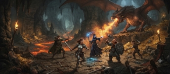 Banner da mesa de RPG: D&D - CAMPANHA MENSAL