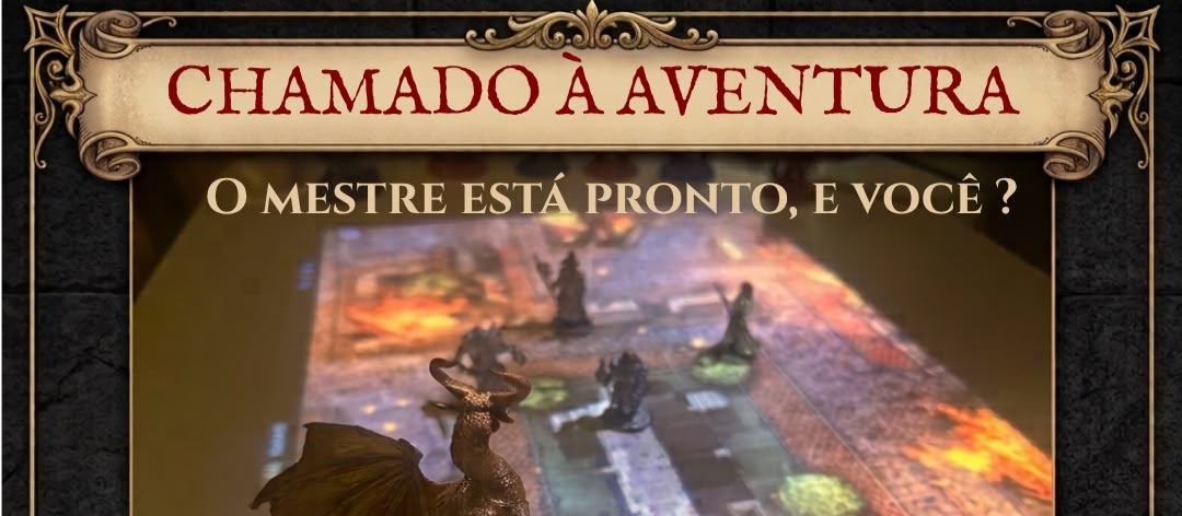 Banner da mesa de RPG: Oficina de RPG