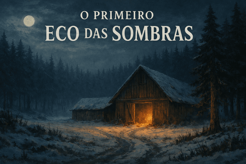 Banner da mesa de RPG: O Primeiro Eco das Sombras
